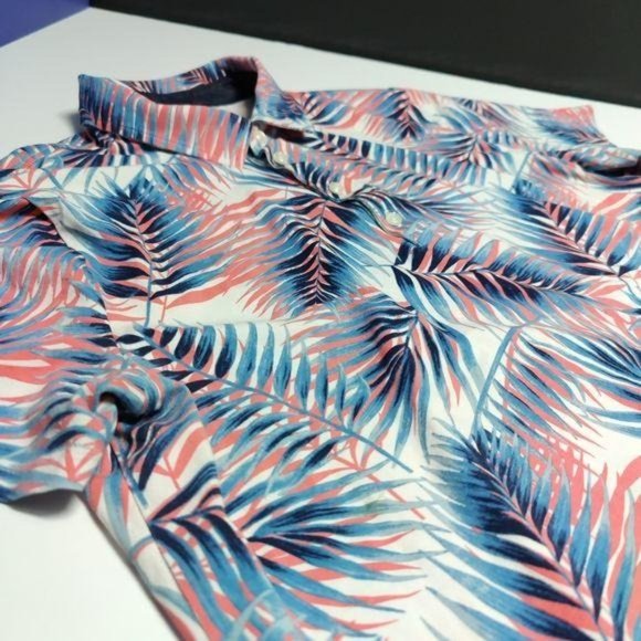 Express Men's Short Sleeve collard shirt XL - Picture 3 of 6